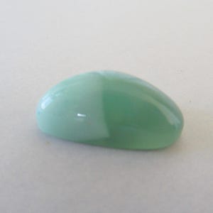 Chrysoprase Cabochon Mtorolite Green Agate Africa Freeform Drop