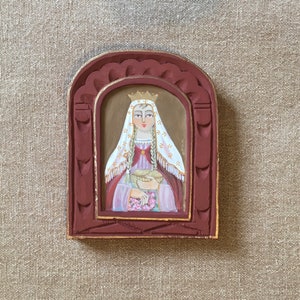 Saint Elisabeth of Hungary | Hand-Painted Icon