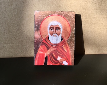 San Moisés el Negro [Impresión sobre madera]