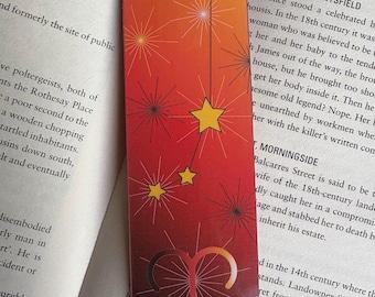 Aries Zodiac Bookmark | Constellation Bookmark | Astrology Gift for Book Lovers
