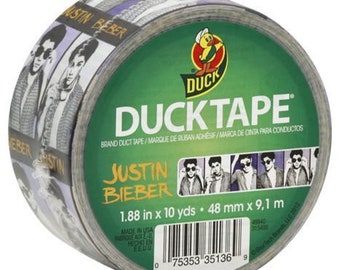 Justin Bieber Duct Tape