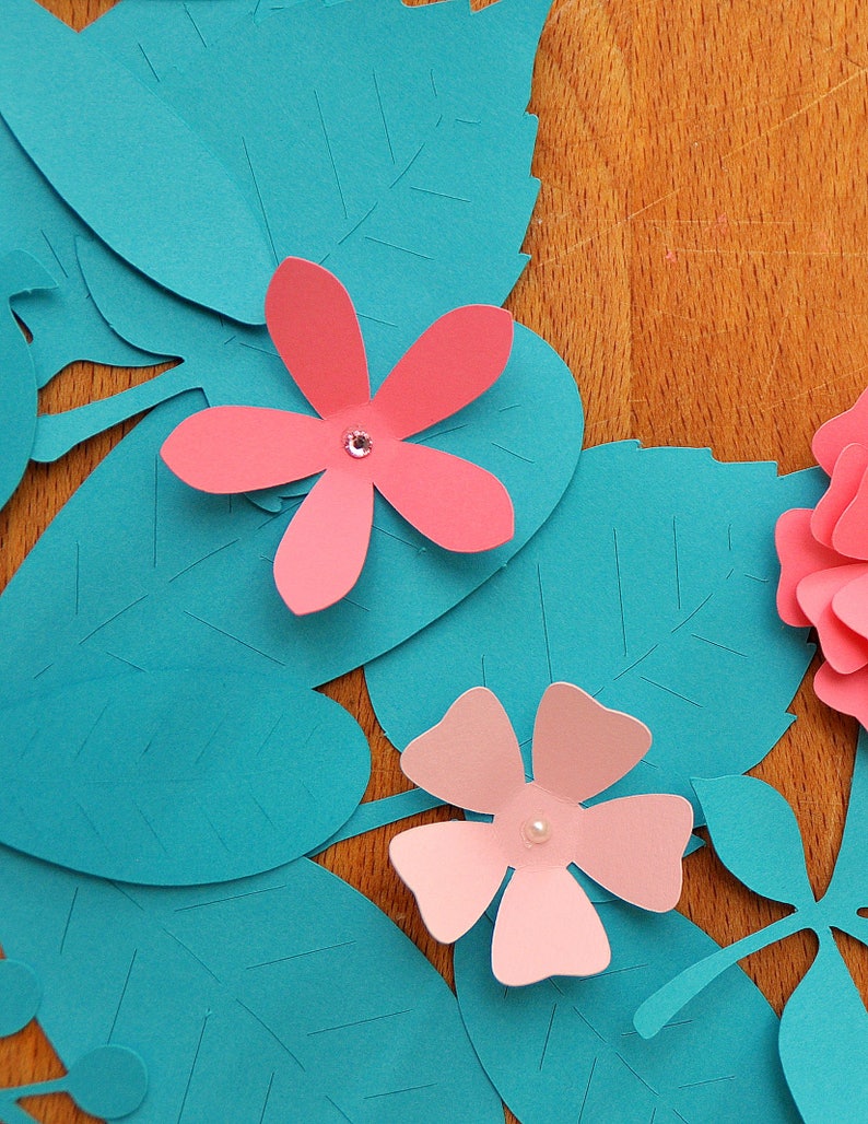 Download Petals Paper Flowers SVG File Cutting files for Paper ...
