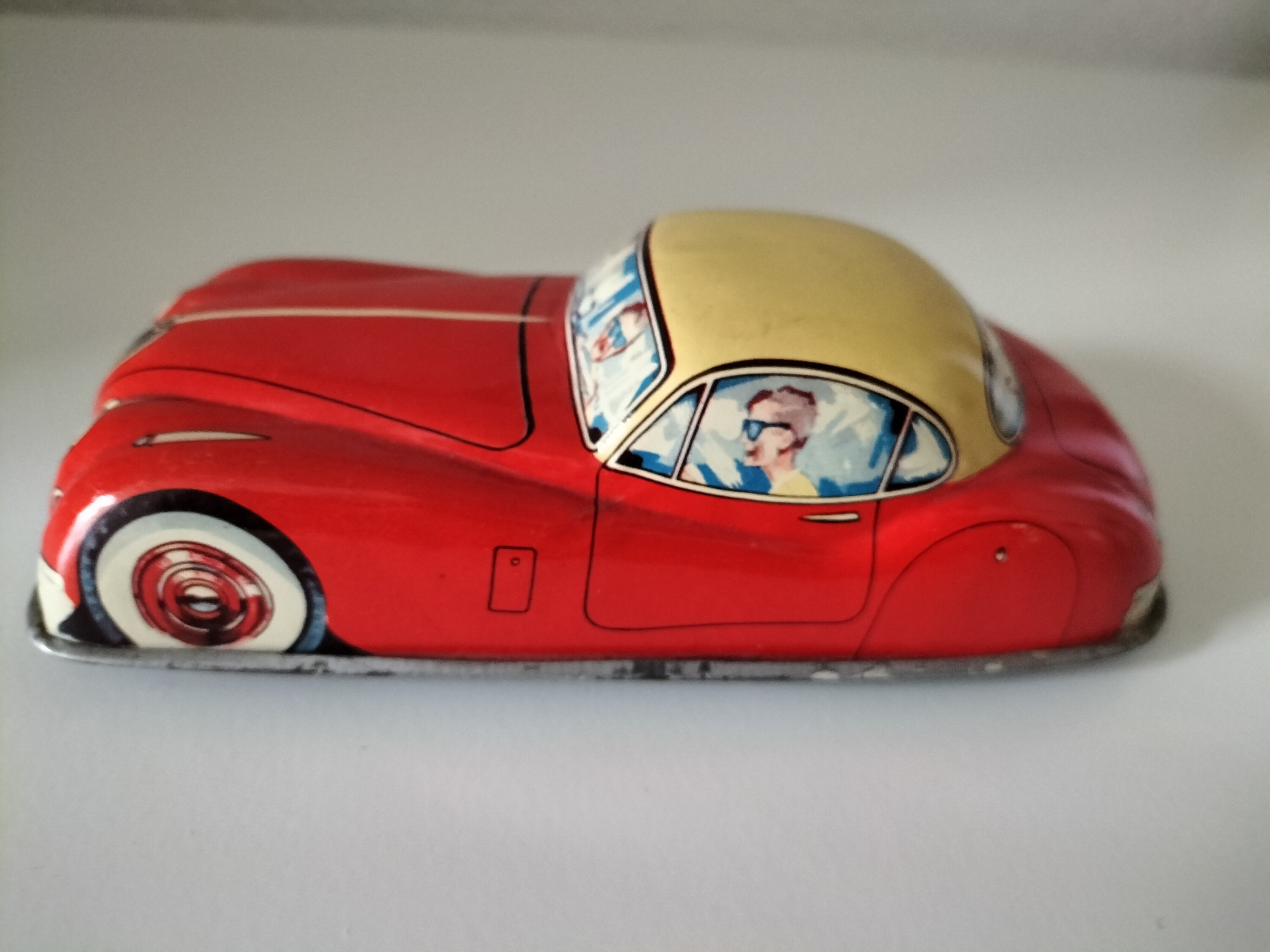 Jaguar Vintage Blechauto, Reibung - Etsy