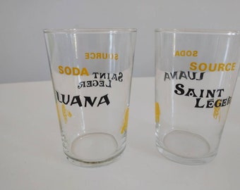 Saint Léger source Luana - vintage glasses from France