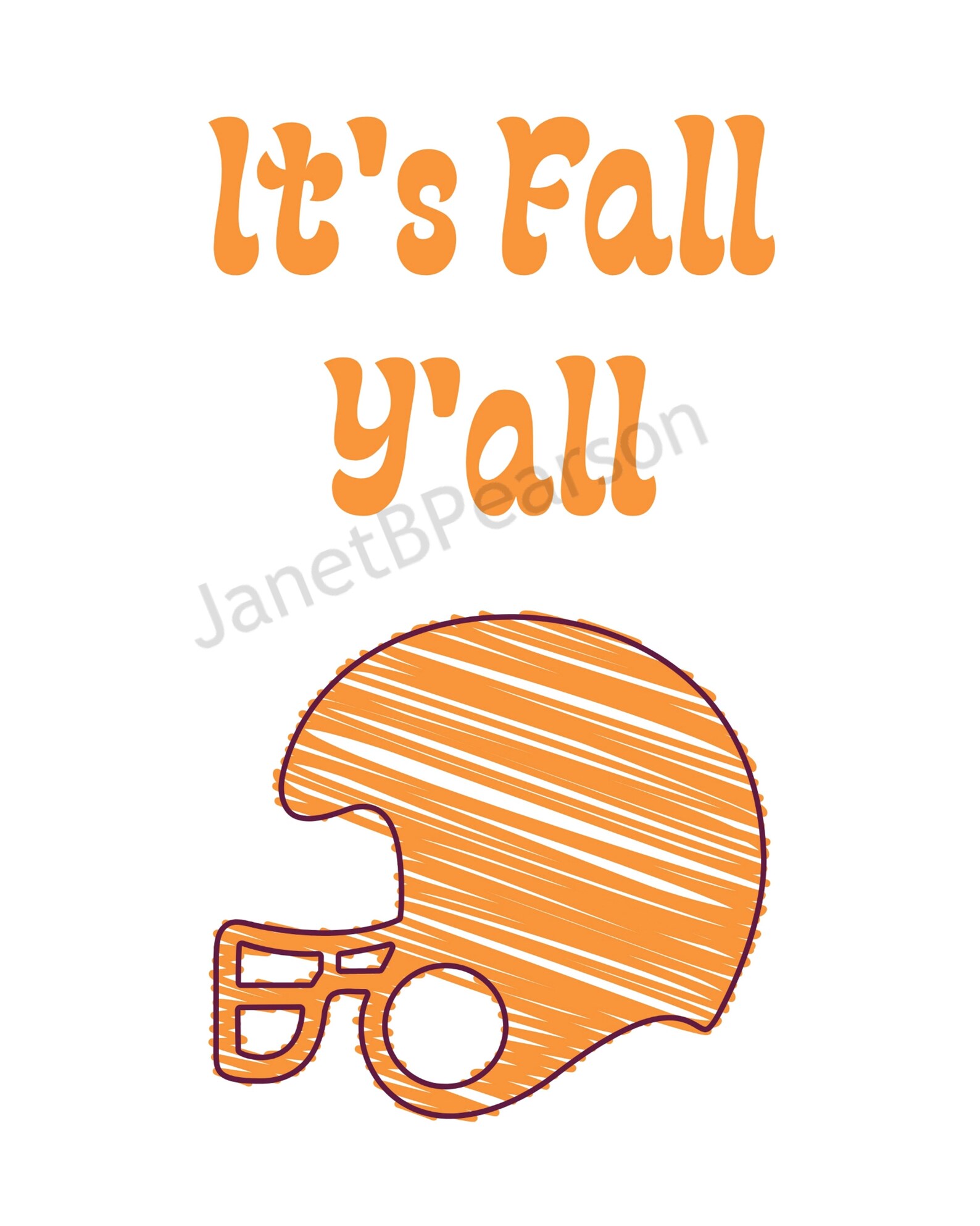 It's Fall Y'all Printable. Digital. Welcome Fall. - Etsy