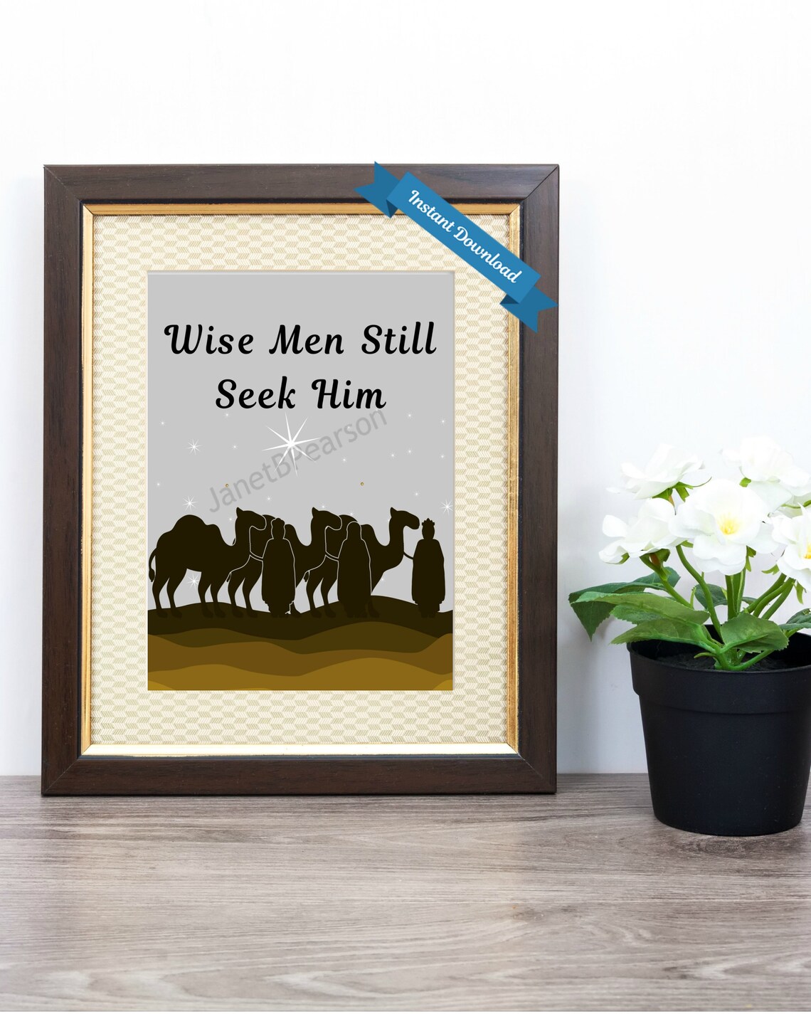 Wise Men Still Seek Him Printable Art Jesus Birth Digital | Etsy