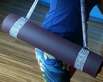Yoga Mat Strap ~ Yoga Prop Strap ~ EmeraldFlamingoShop