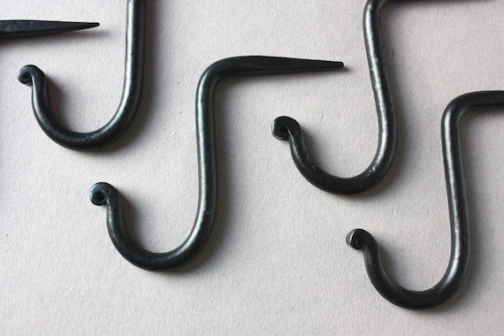 5 Mini U-wall Hooks Black Rustic, Small Nail Hooks, Suspension for Nailing,  Towel Hook, Coat Hooks, Home Decor -  Canada