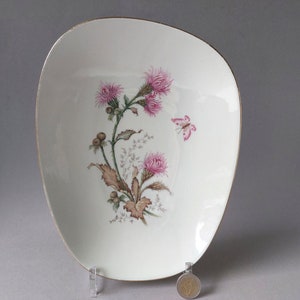 Vintage Plate, Thistle Plate, Bowl