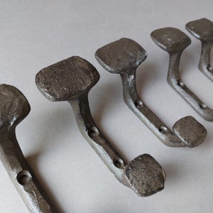 Coat hooks, rustic wall hooks
