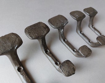 Coat hooks, rustic wall hooks