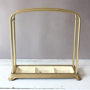 Vintage umbrella stand, Retro umbrella holder, straight walking stick holder, Vollmann Germany Mid-Century 50s 60s, hallway decoration image 3