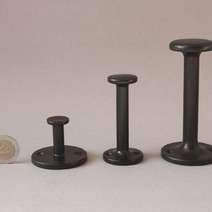 Wall hook black, coat towel clothes hat hook, bathroom hook