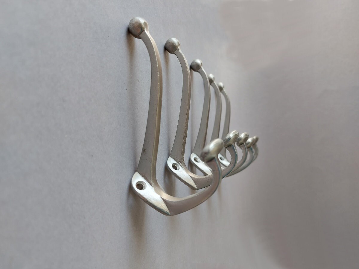 Ganci da parete decorativi vintage a forma di foglia di ferro