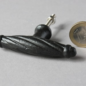 Schrankgriff schwarz, ab 4 Stück, Möbelgriff, Möbelknopf