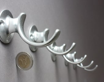 5 German new old stock wall hooks, Vintage towel hooks