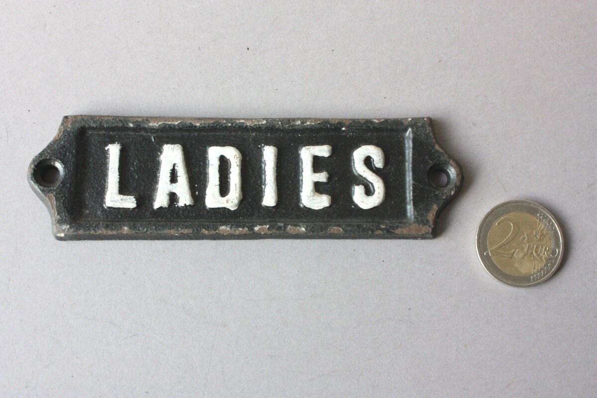 1 Ladies or Gents Sign Rustic, Door Sign, Toilet, Wall Hanging Lavatory ...