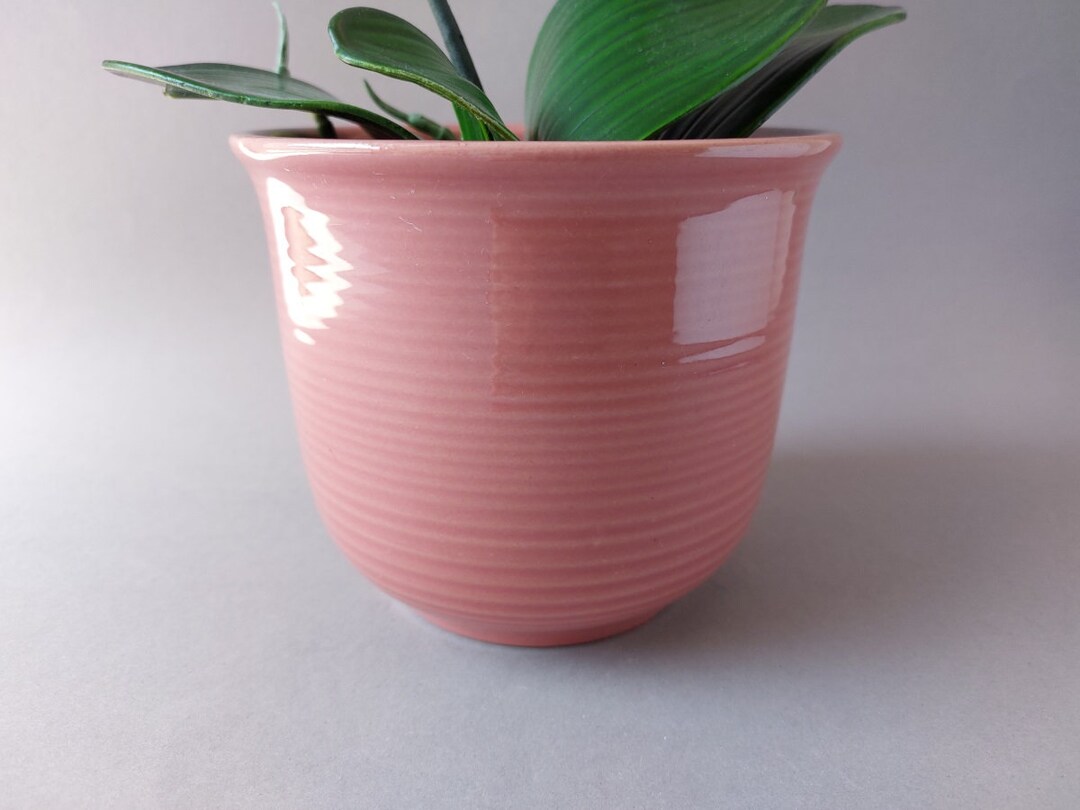 Scheurich Planter West German Pottery, Vintage Flower Pot Pink - Etsy