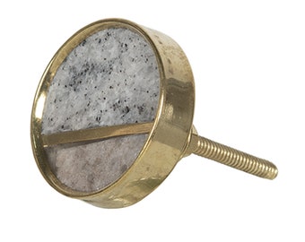 Marble Handle, from 4 pieces, Stone Door Knob, Cabinet Pull