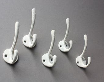 5 wall hooks white-yellowish | 2nd choice -15%