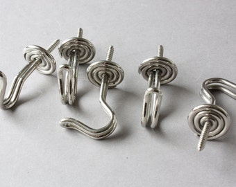 Screw hook, small hooks, towel hooks
