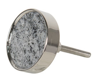 Marble Pull, from 4 pieces, Stone Door Knob Round, Cabinet Pull