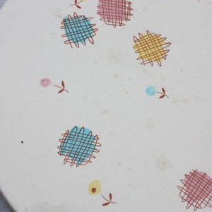 Alte 30er 40er Kuchenplatte, Tortenplatte Keramik vintage, Keramikteller, großer Teller, Pizzateller, Geschirr,  Geschenk Frau pastell