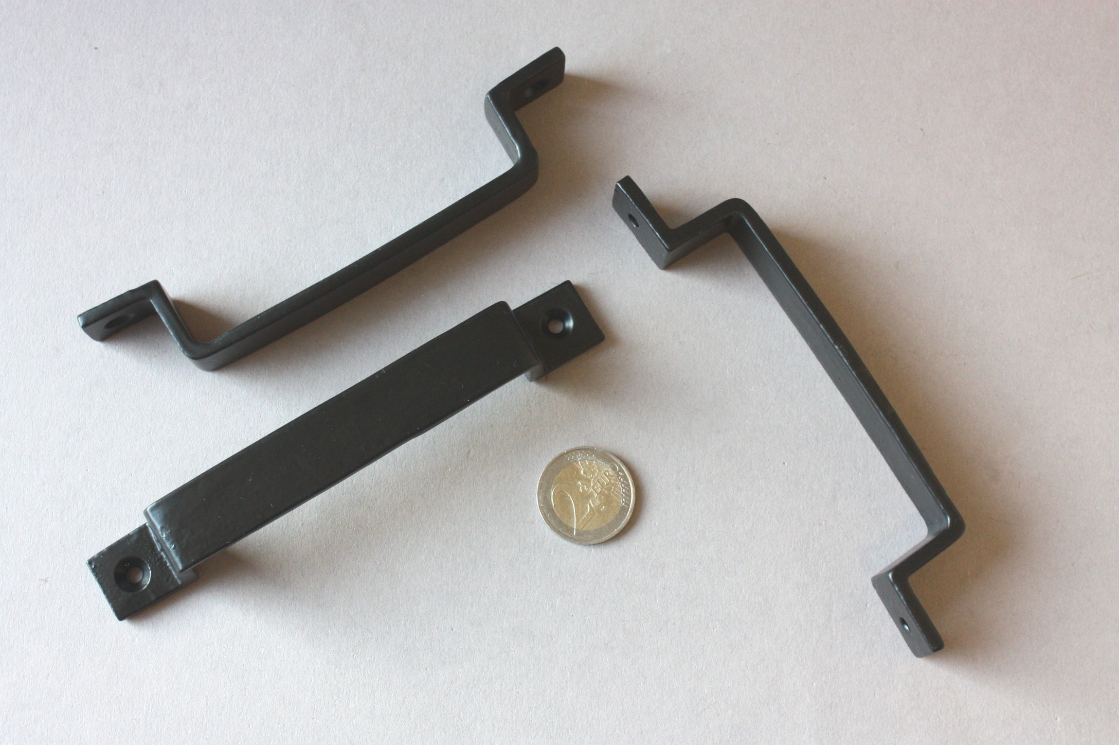 1 länglicher Griff skandinavischen Stil schwarz geradliniger | Etsy