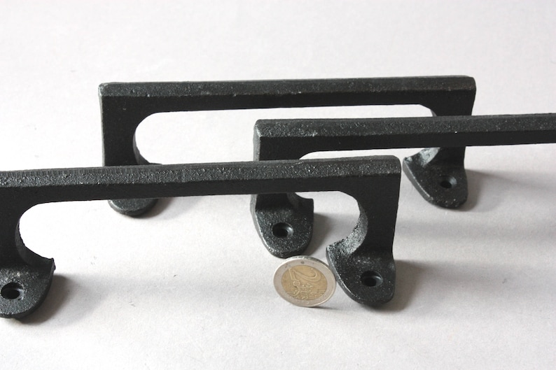 1 gr. rustikaler länglicher Griff schwarz klassischer | Etsy