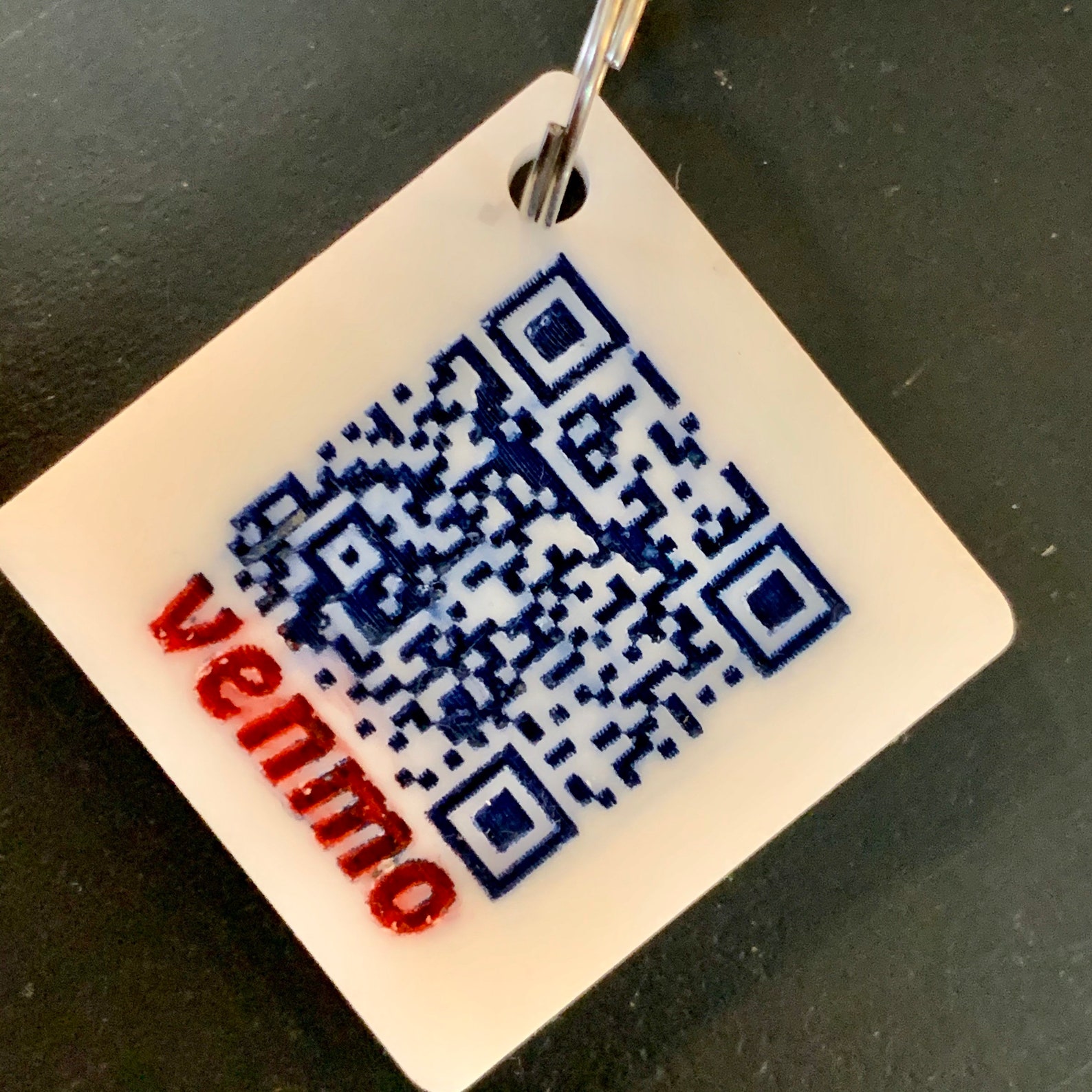 Venmo QR Code Keychain Etsy