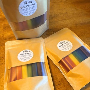 Bath Crayons: Cocoa Butter, Preservative, Washable Bath Time Fun