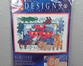 Designs For The Needle Noah's Ark Counted Cross Stitch Kit