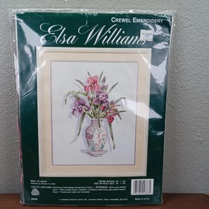 Kit de broderie Heritage Collection par Elsa Williams Crewel rythmes