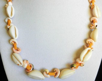 17 1/2" genuine shell necklace