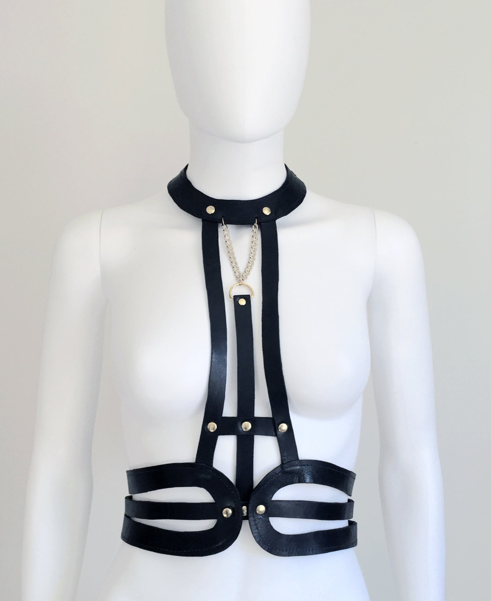 Leather Harness Belt Leather Harness Women Body Harness - Etsy