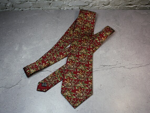 Vintage Tie. Liberty Of London Squirrel And Oak L… - image 3