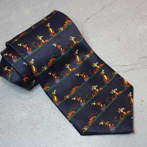 Vintage Tie. Tigger Necktie, Disneyana Tie. Winnie The Pooh And Friends Clothing. Retro Disney Tie. Gift For Him. Gift For Tigger Fan.