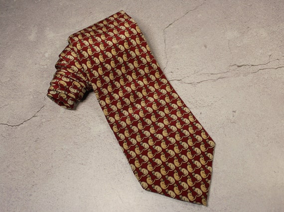 Vintage Tie, Retro Mens Tie. Great Gift For Him. … - image 1