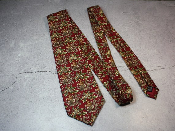 Vintage Tie. Liberty Of London Squirrel And Oak L… - image 2