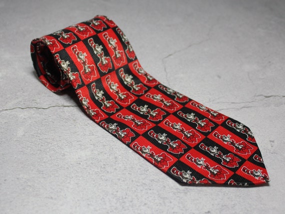 Vintage Tie, Dr Seuss Valentines Cat in the Hat G… - image 2