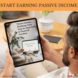 Passive Income Roadmap | Step-by-Step Digital Guide | Financial Freedom eBook | Make Money Online | Digital Download