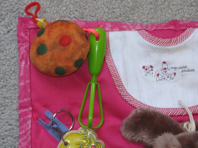 fidget blanket for dementia Alzheimer/'s stroke patients nursing home /& hospital patients. Unique Activity
