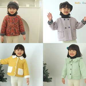 O11/ kids Sewing pattern/PDF sewing pattern/Kids jacket pattern/ A0 and A4 or letter size/Layered PDF Sewing Patterns/3M~12Y