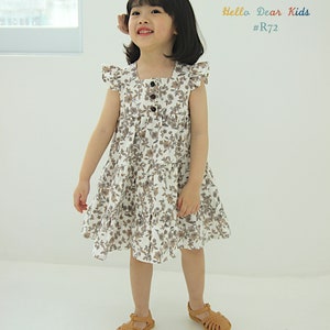 Lot de 4 robes et pantalons à volants / R72 / Patron de couture / Patron de couture PDF / Patron de couture pour enfants / Patron de couture pour bébé / 3 mois ~ 12 ans image 5