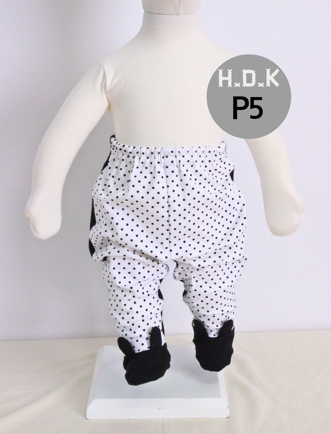 Baby Sewing Pattern Pdf/ Baby Footed Baby Pants With Rabbit Etsy
