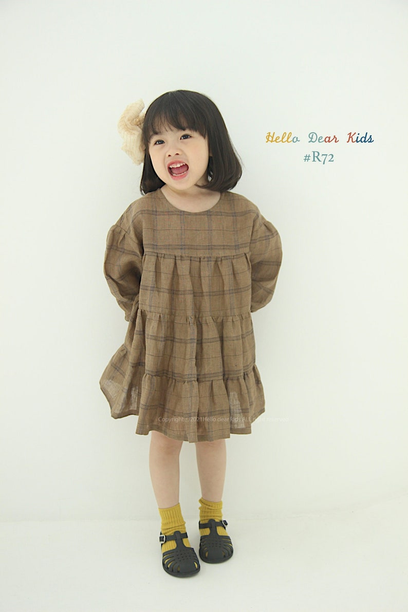 Lot de 4 robes et pantalons à volants / R72 / Patron de couture / Patron de couture PDF / Patron de couture pour enfants / Patron de couture pour bébé / 3 mois ~ 12 ans image 3