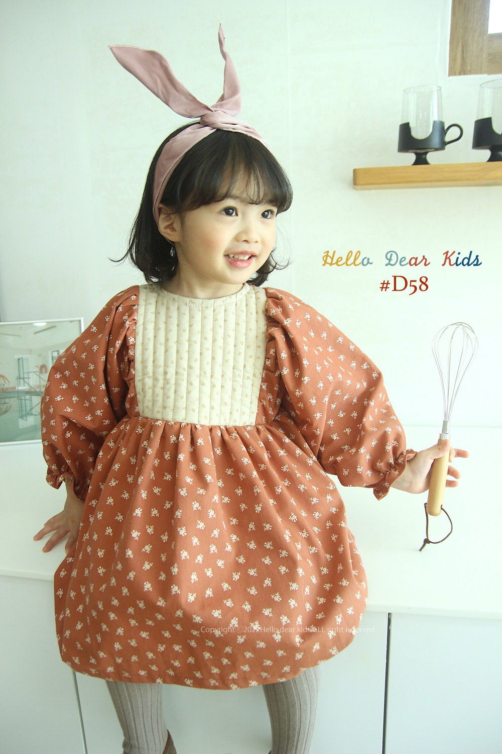 D58/ Kids Sewing Pattern/pdf Sewing Pattern/bundle Dress, Blouse/ A0 ...