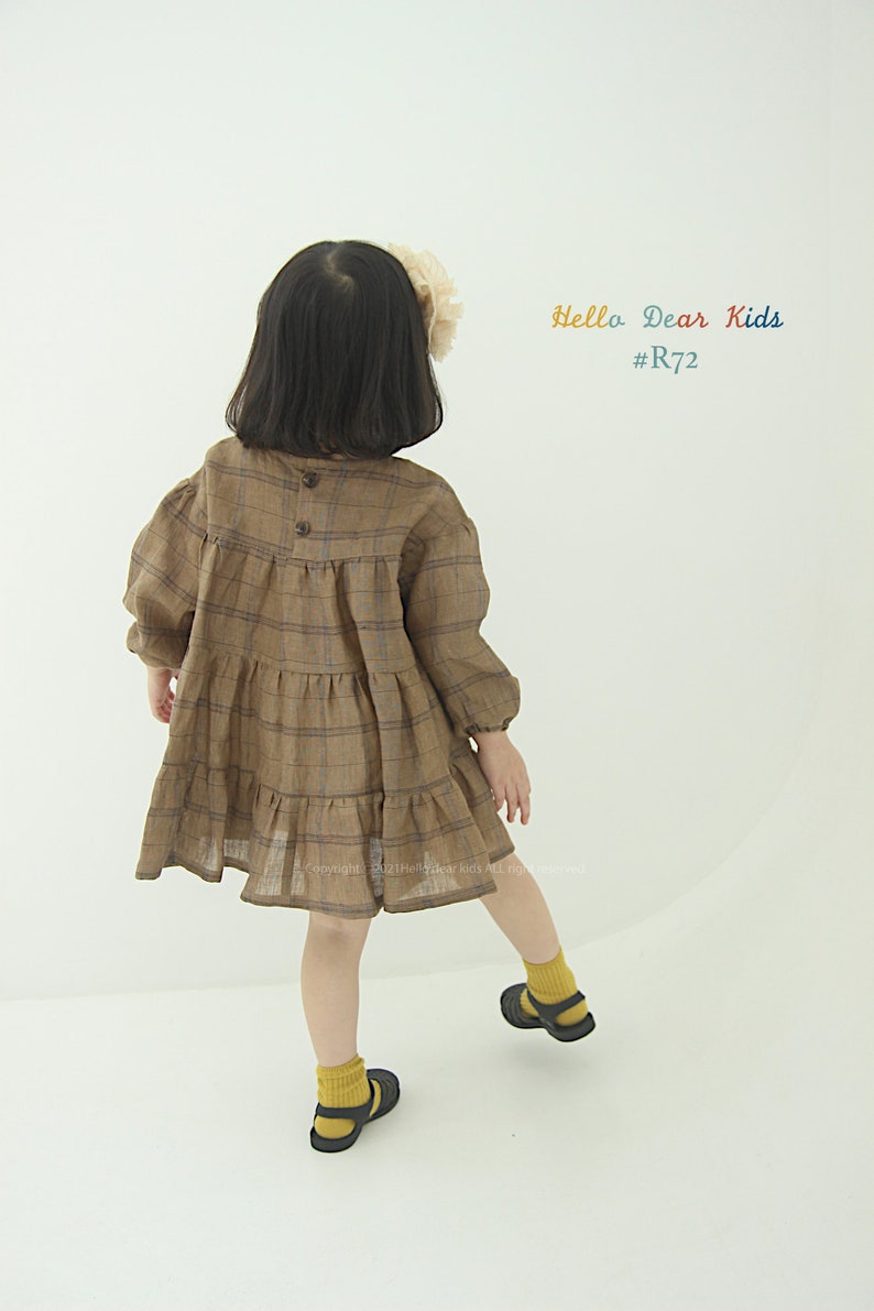 Lot de 4 robes et pantalons à volants / R72 / Patron de couture / Patron de couture PDF / Patron de couture pour enfants / Patron de couture pour bébé / 3 mois ~ 12 ans image 7