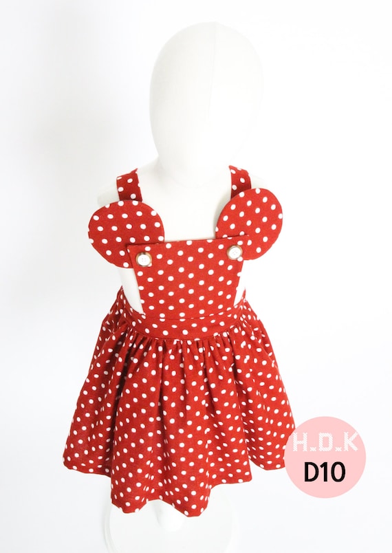 D10/Vestido de niña/ patrón de costura para niños pdf/vestido de niños de  mickey mouse / vestido de niñas/ ropa de niños/Patrón de costura para niños  pequeños/ 2T-7 años -  España