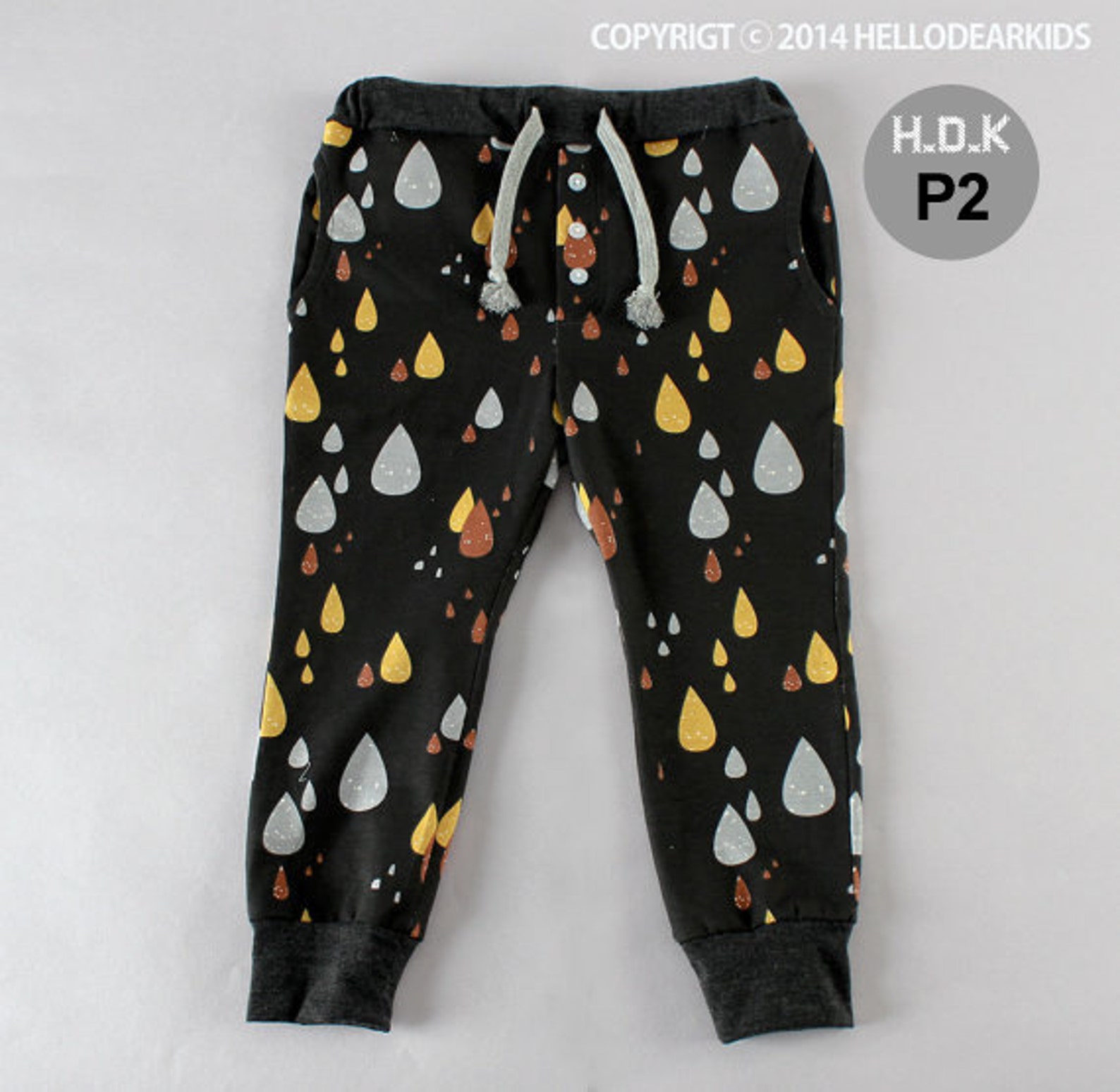 Kid's Sewing Pattern Pdf/ Kids Baggy Pants With Pocket and Etsy